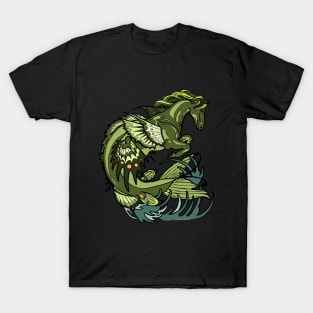 selkie, kelpie. hippocampus, sea horse T-Shirt